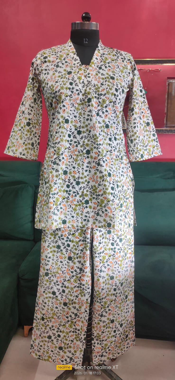 Ivory blossom co-ord Set